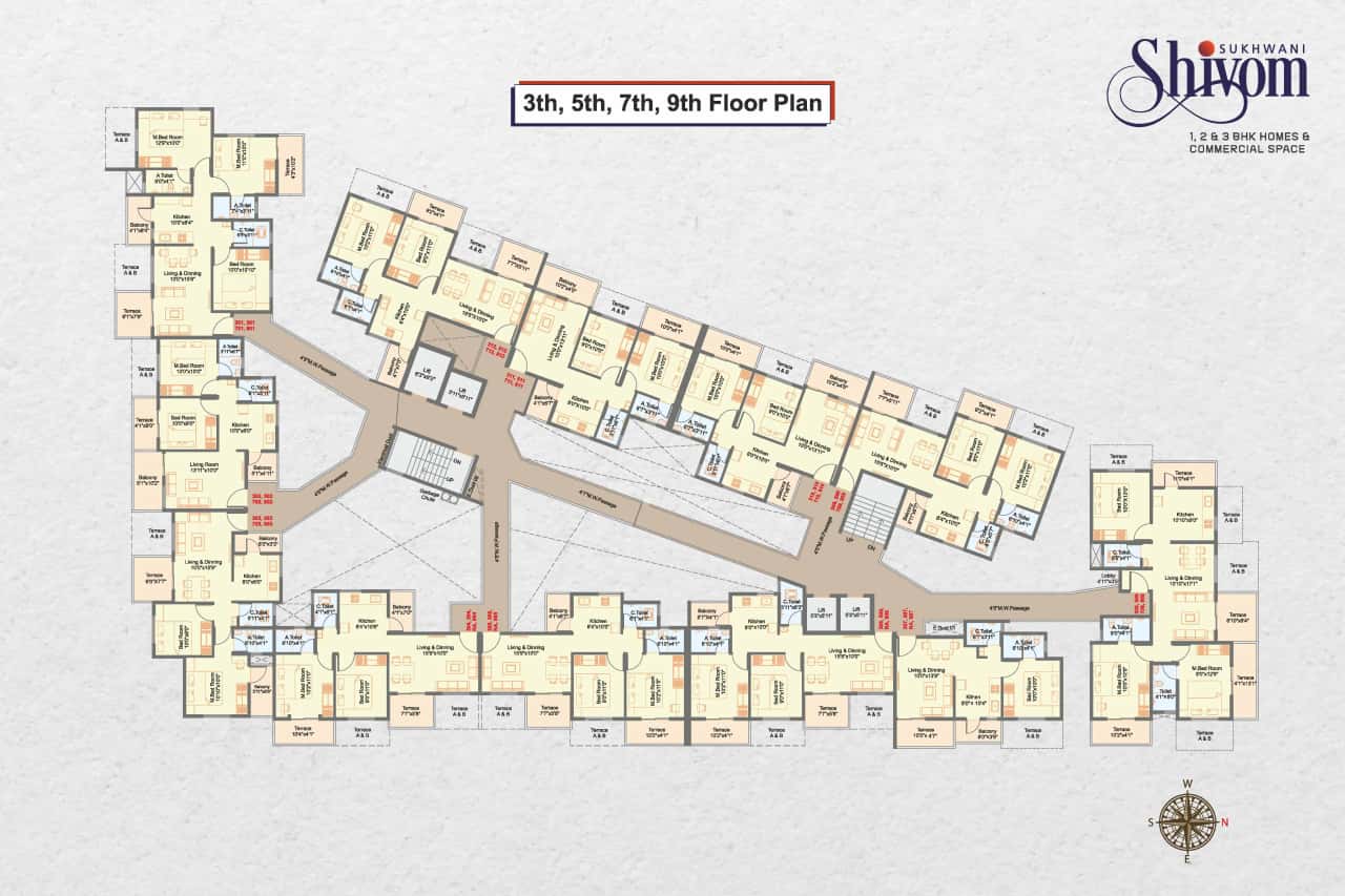 Sukhwani Shivom Floor plan 3