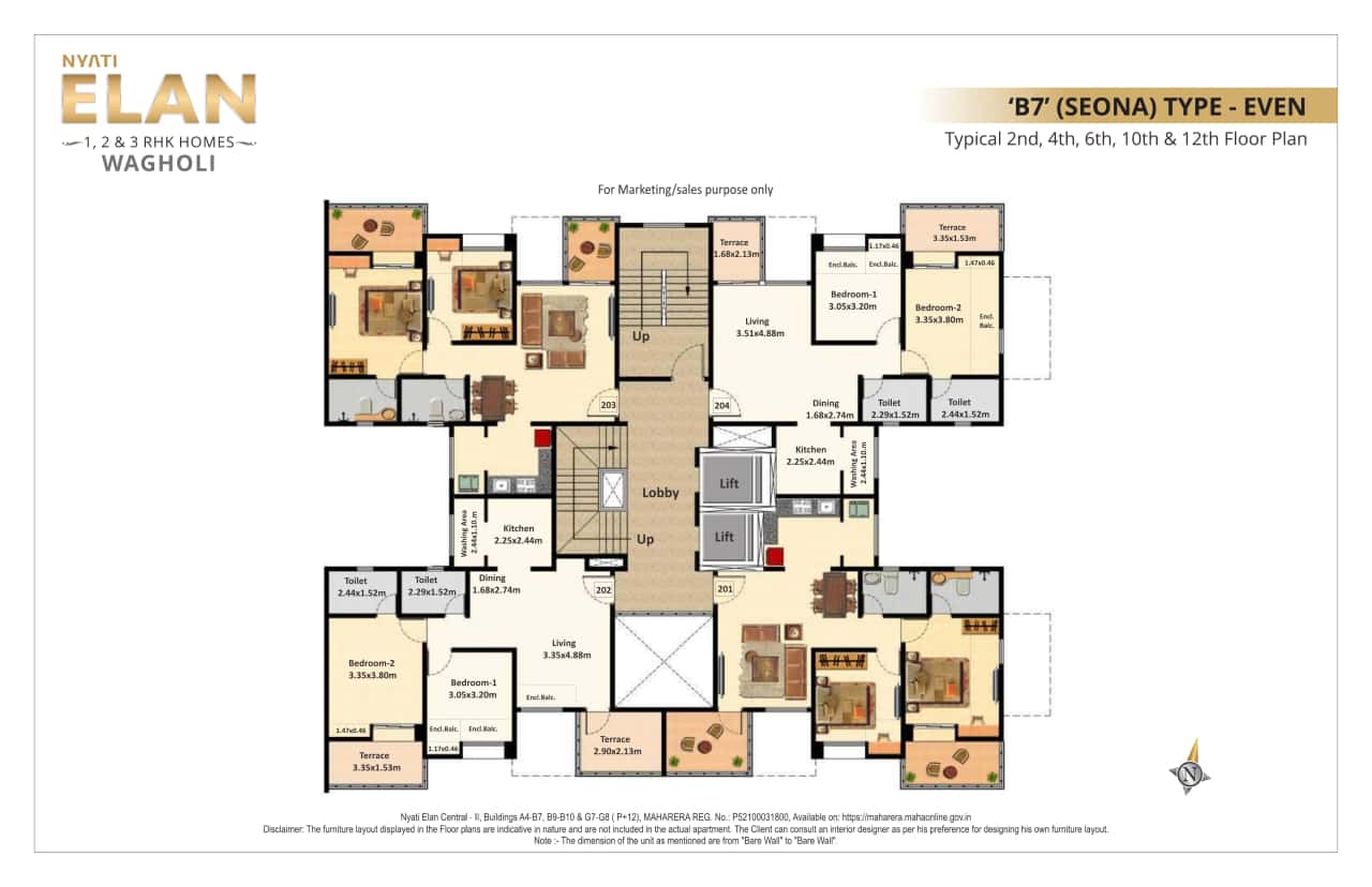 Nyati Elan Floor plan 8