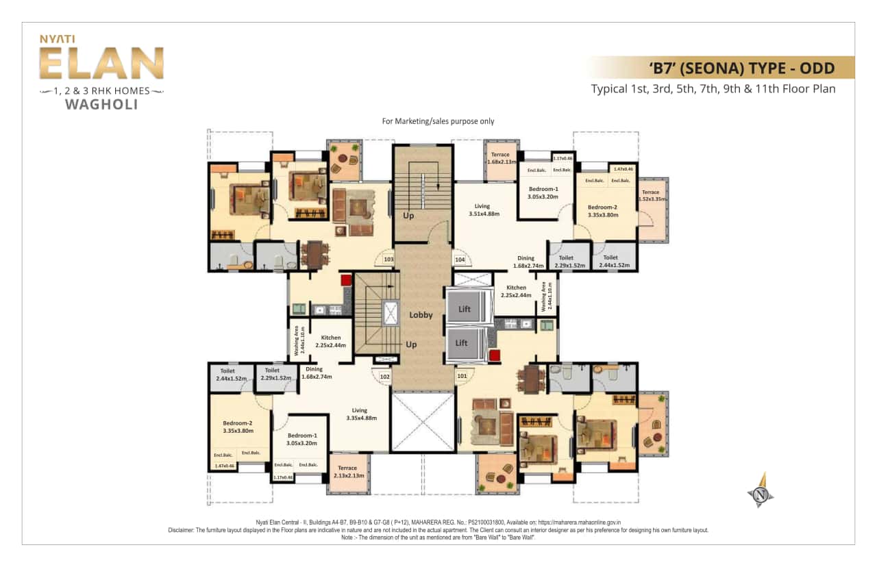 Nyati Elan Floor plan 10