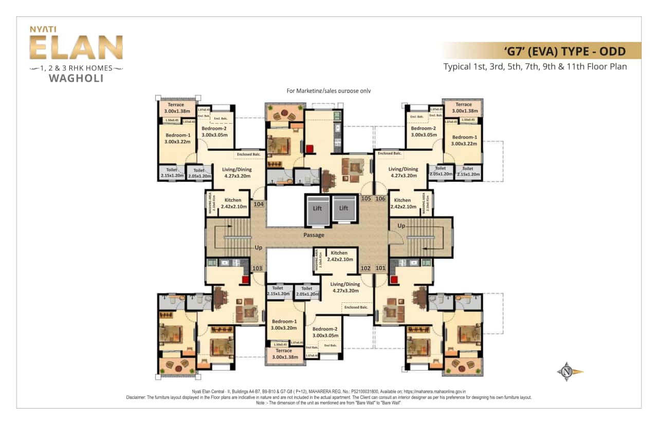 Nyati Elan Floor plan 17