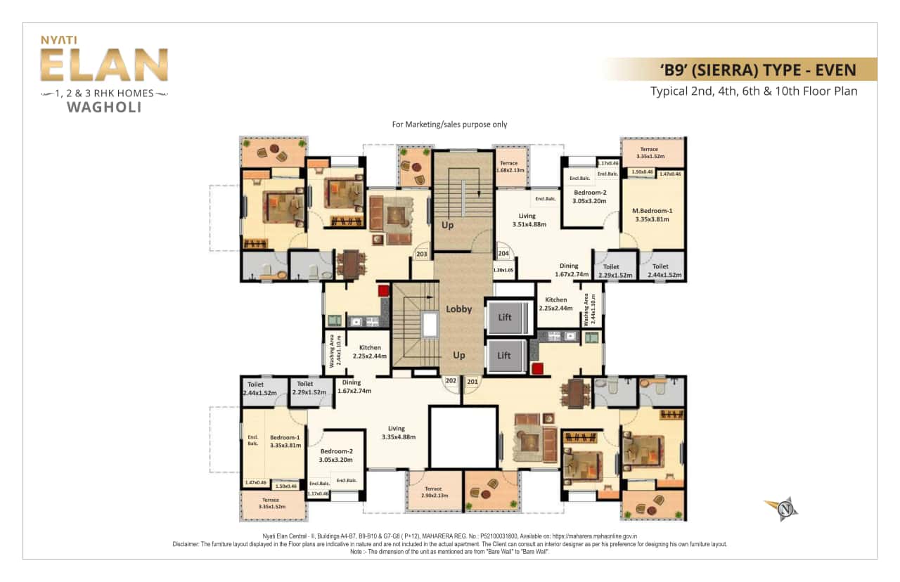 Nyati Elan Floor plan 18