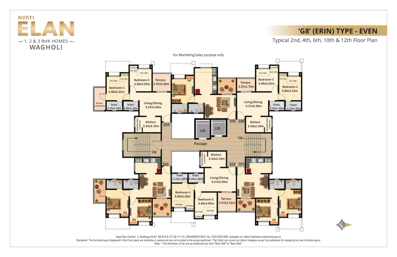 Nyati Elan Floor plan 19