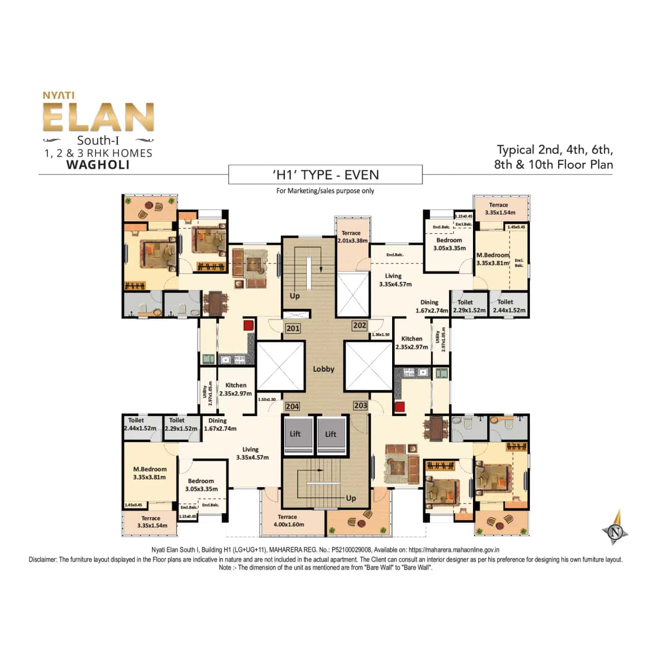 Nyati Elan Floor plan 20