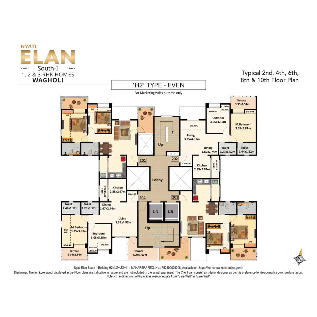 Nyati Elan Floor plan 23