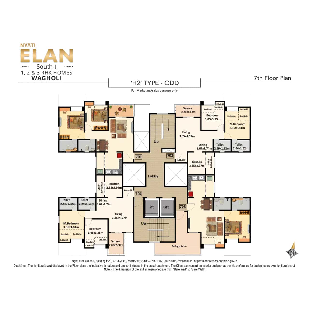 Nyati Elan Floor plan 25