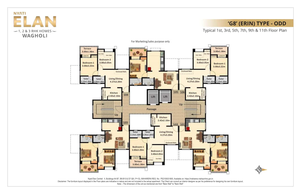 Nyati Elan Floor plan 28