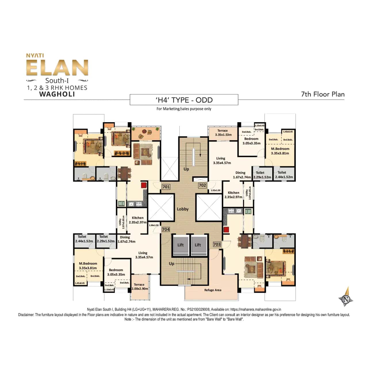 Nyati Elan Floor plan 31