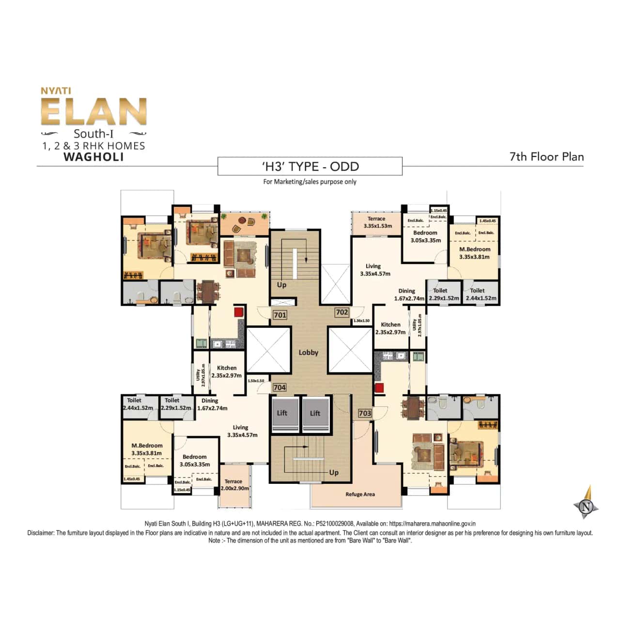 Nyati Elan Floor plan 32