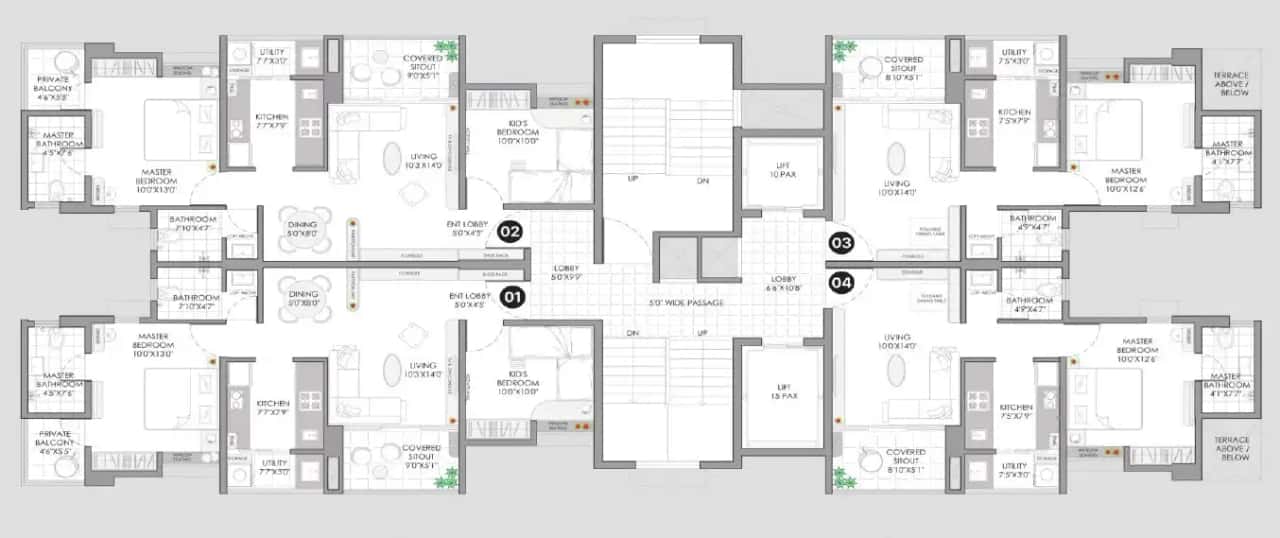Vj Yashwin Sukhniwas Floor plan 4
