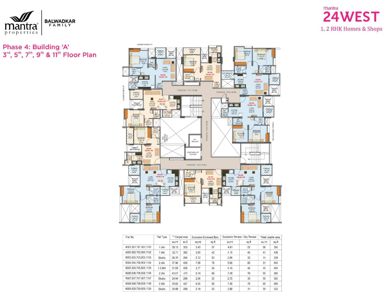 Mantra 24 West Floor plan 1