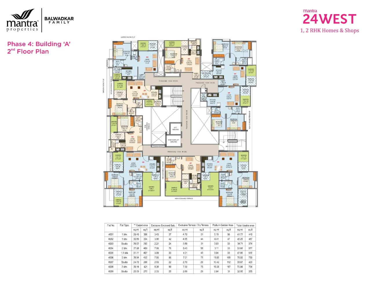 Mantra 24 West Floor plan 2