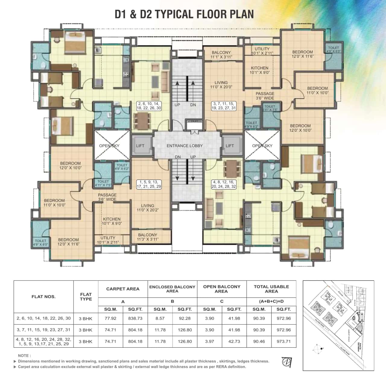 Naiknavare Dwarka Floor plan 2