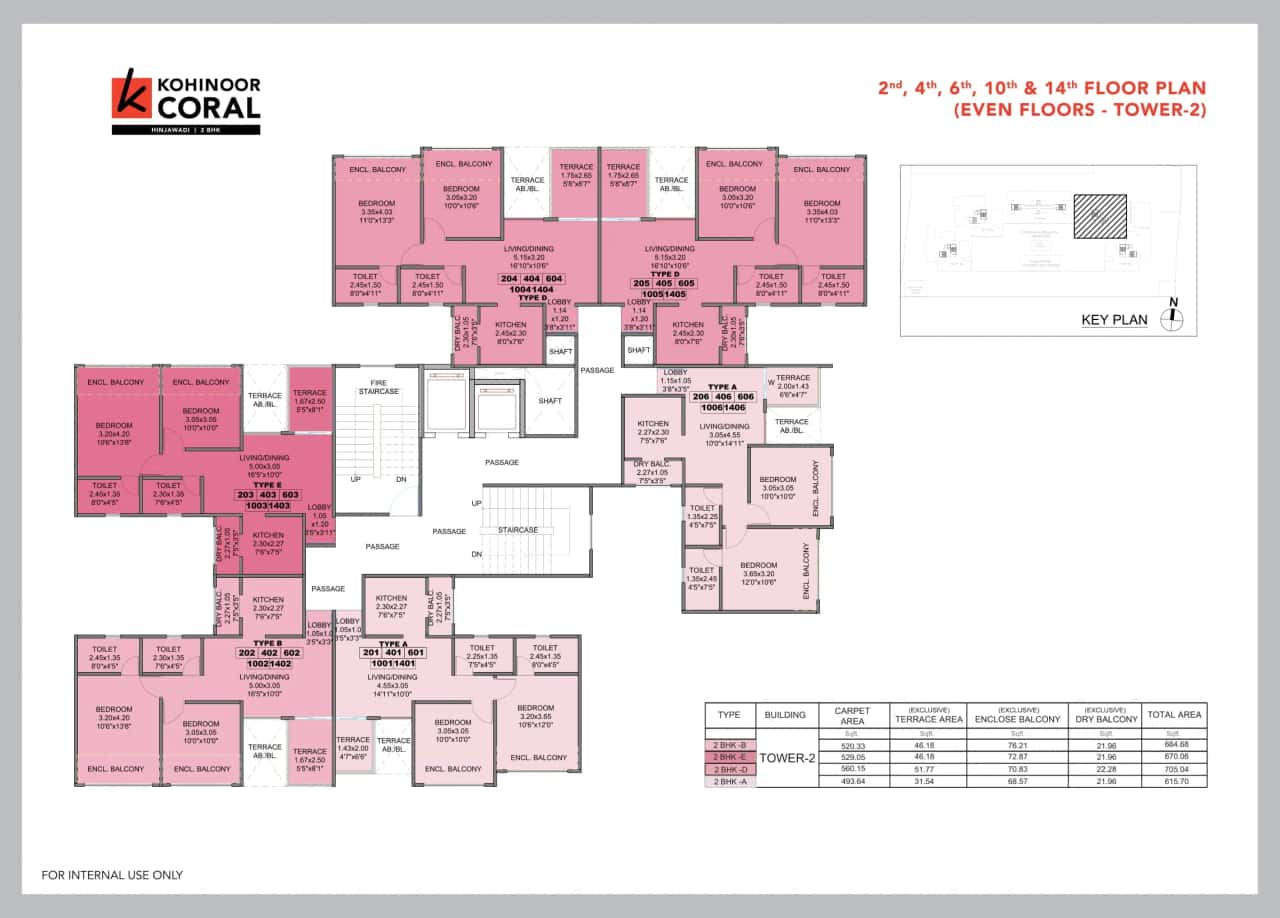 Kohinoor Coral Floor plan 3