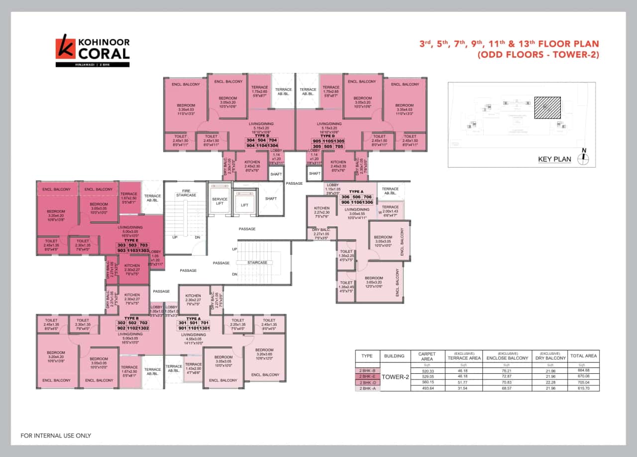 Kohinoor Coral Floor plan 4