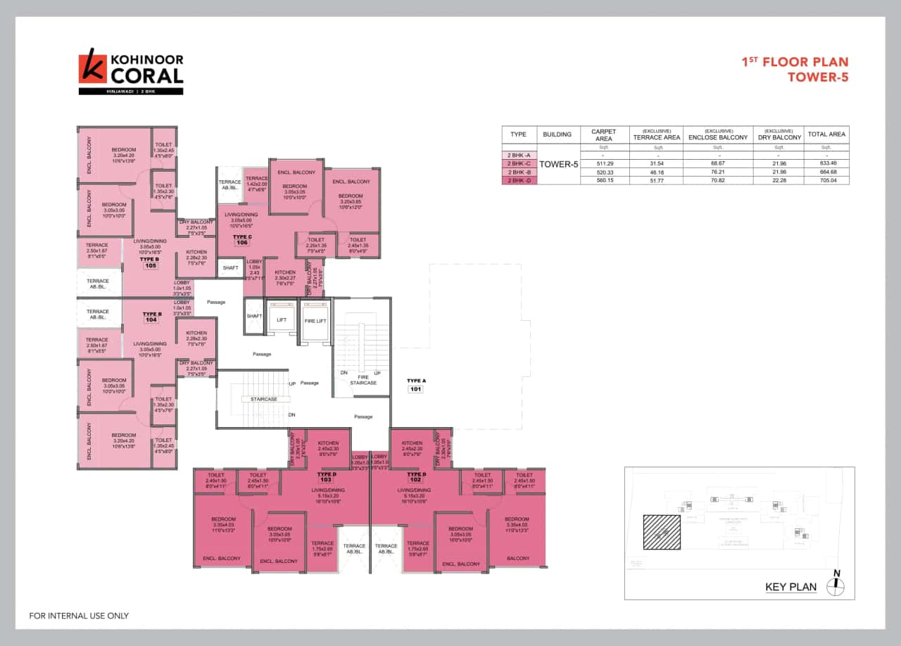 Kohinoor Coral Floor plan 9