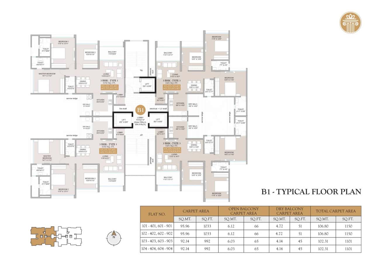 Mihir Amara Floor plan 4