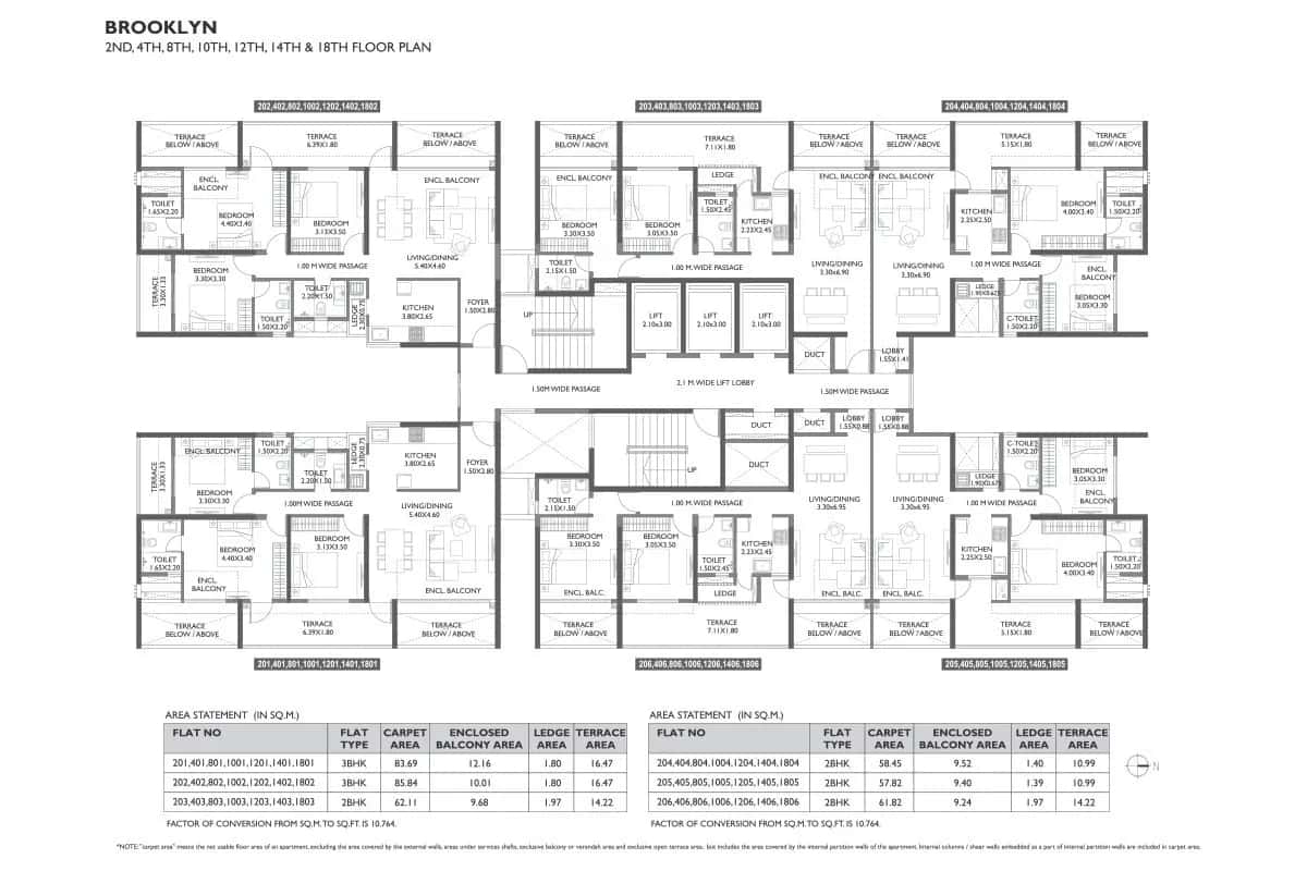Paranjape Broadway Floor plan 1