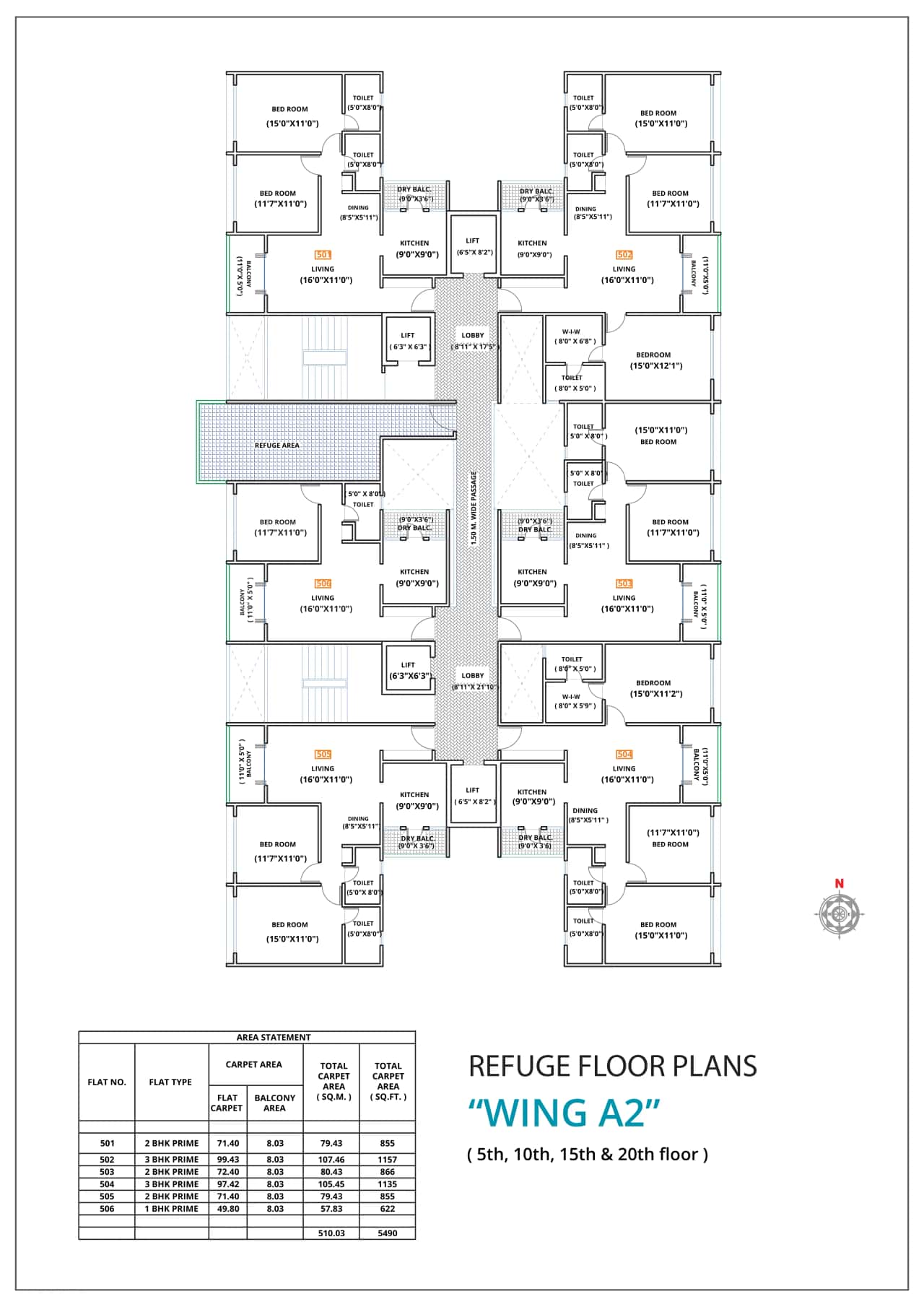 Kohinoor Zen Elite Floor plan 4