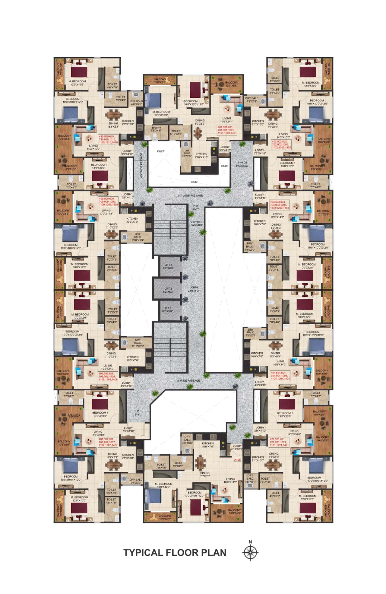 Prime Serenity Floor Plan