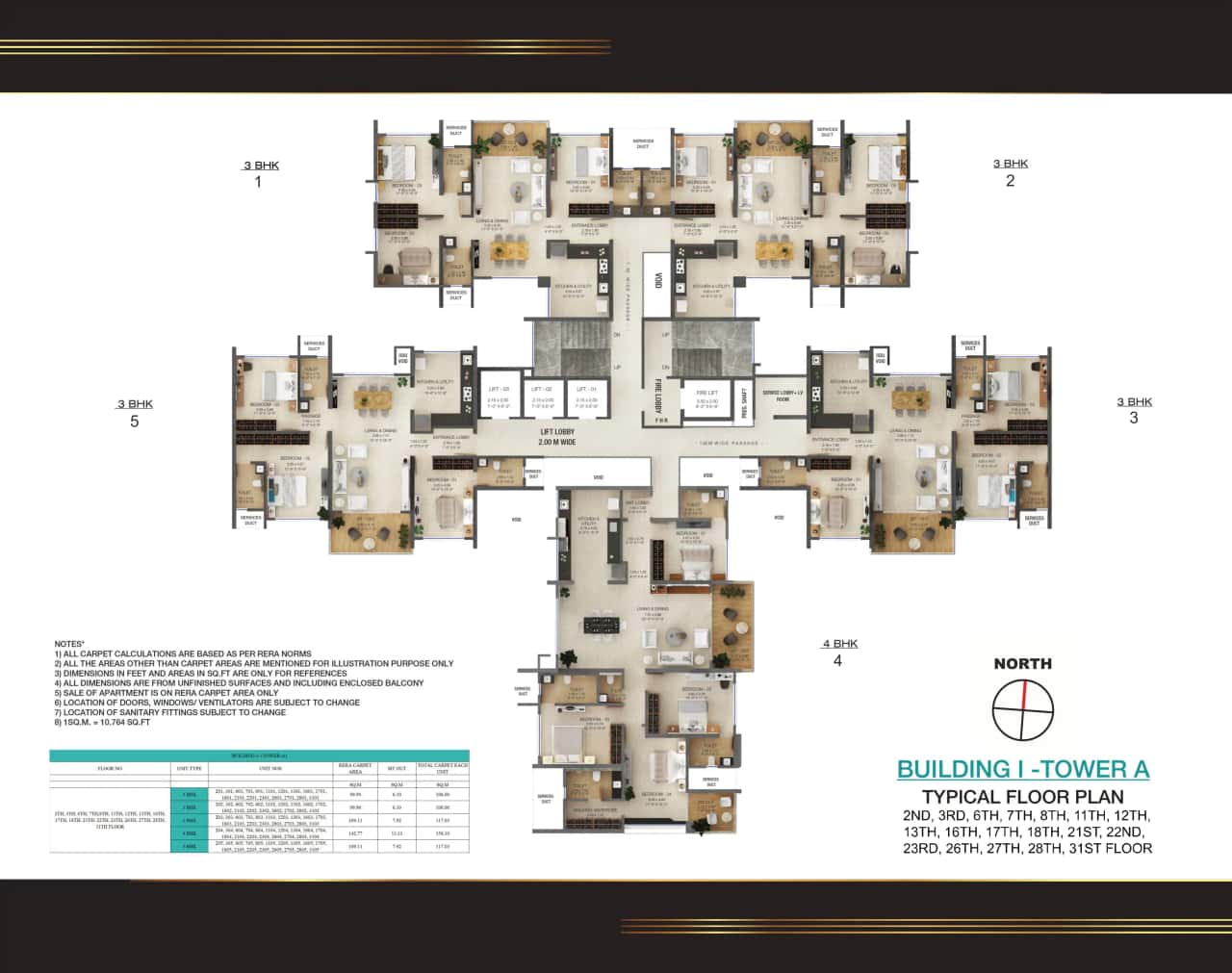 Majestique The Ornate Floor plan 2