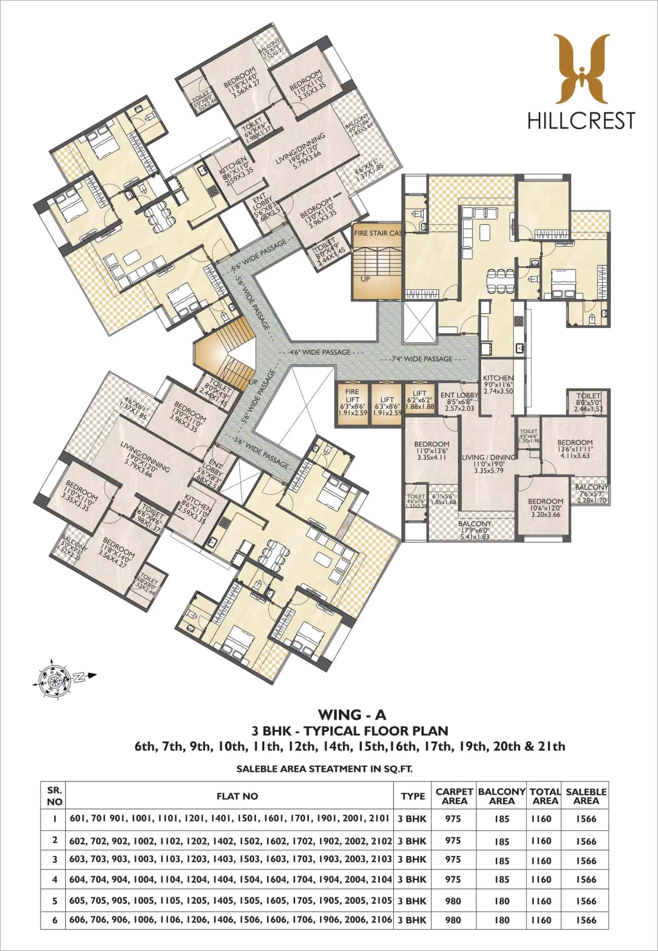 PK Hillcrest Floor plan 1