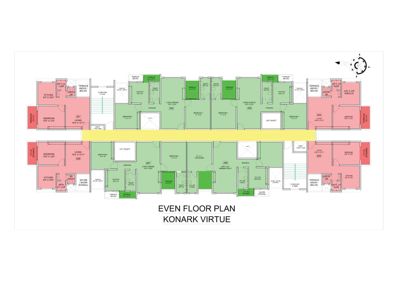 Konark Virtue Floor plan 2