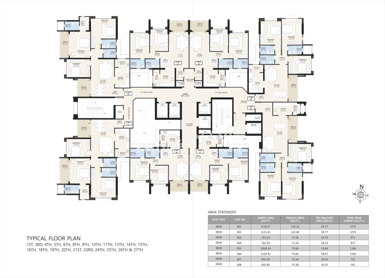 Kundan Eternia 2O Floor plan 1