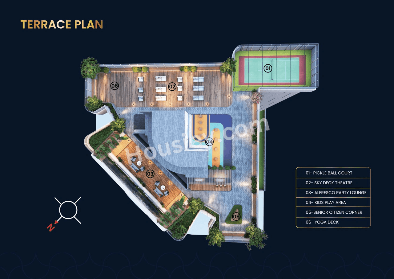 Aayush Aurum Floor plan 1