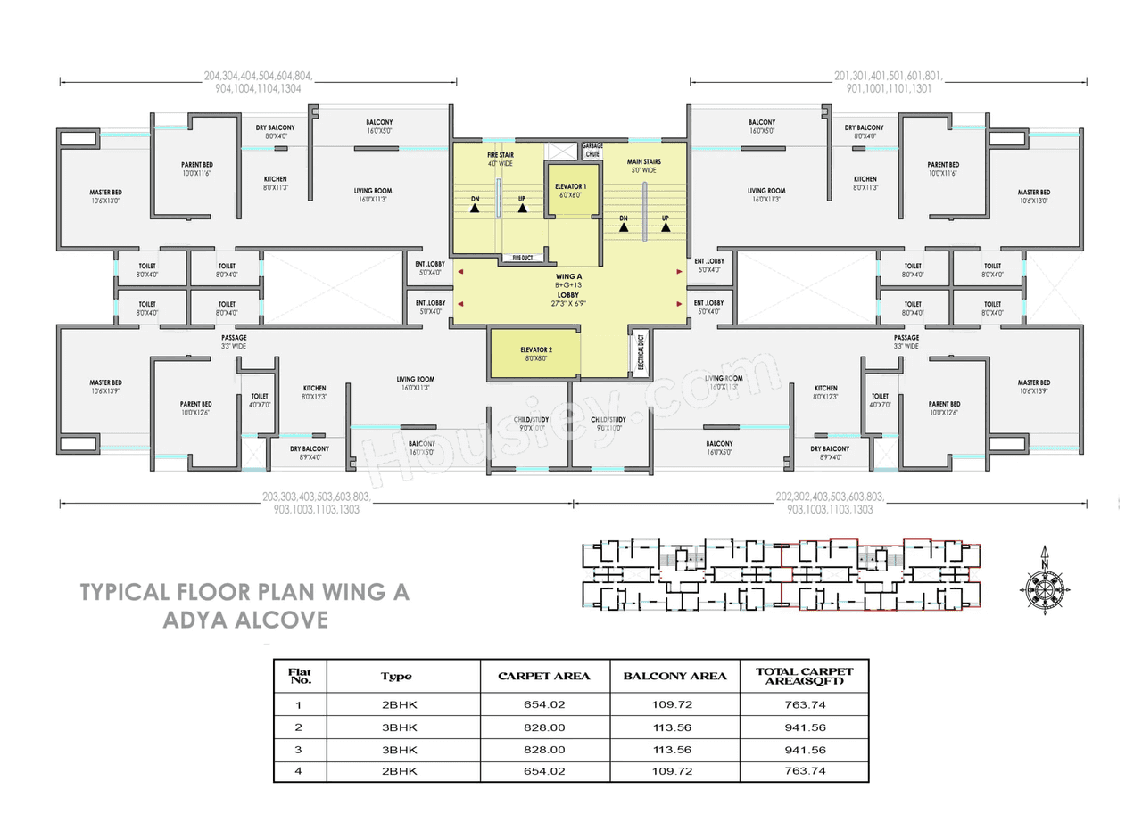 Adya Alcove Floor plan 2
