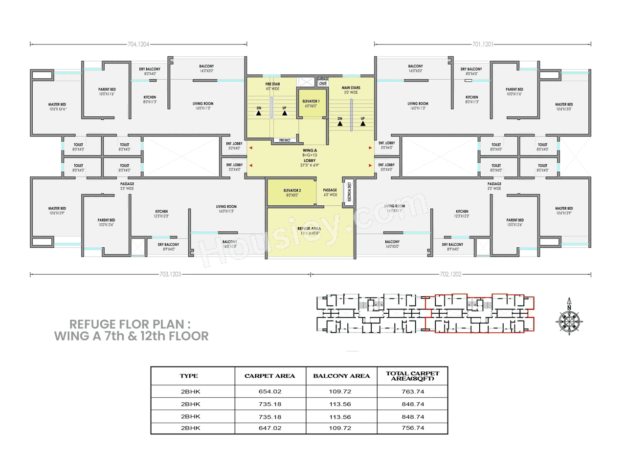 Adya Alcove Floor plan 3
