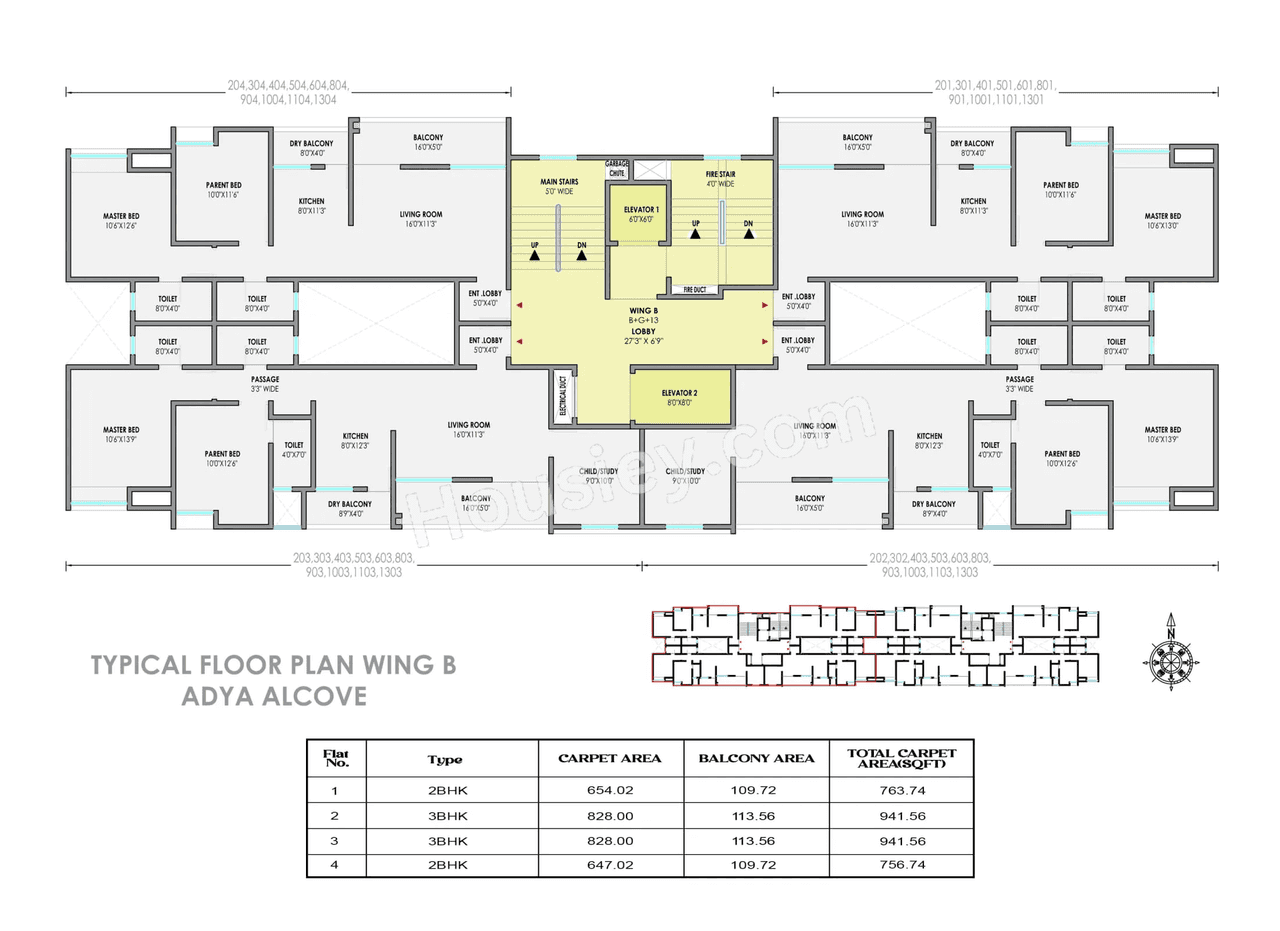 Adya Alcove Floor plan 4