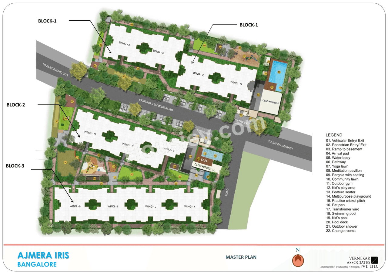 Ajmera IRIS Master Plan