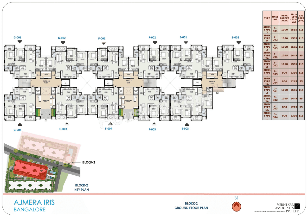 Ajmera IRIS Floor plan 2