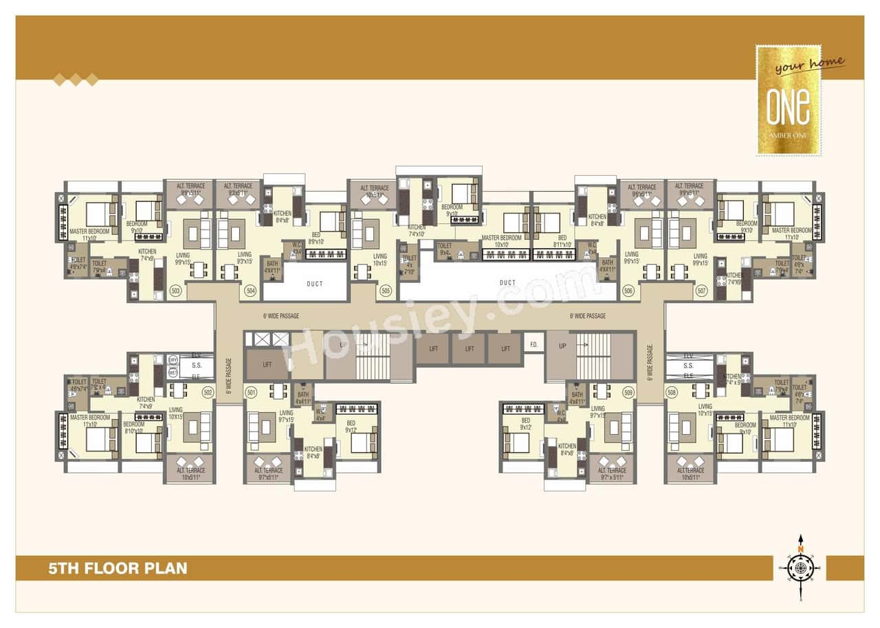 Amber One Floor plan 1