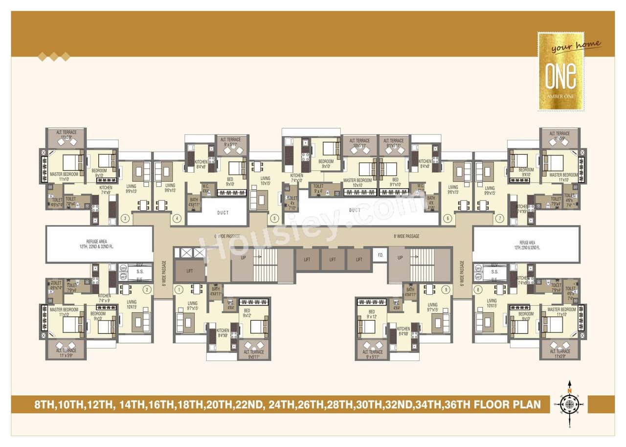 Amber One Floor plan 4