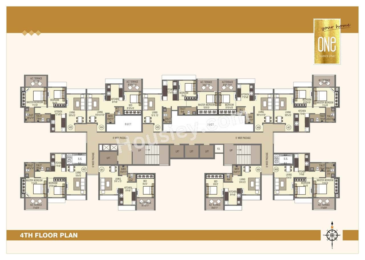 Amber One Floor plan 5
