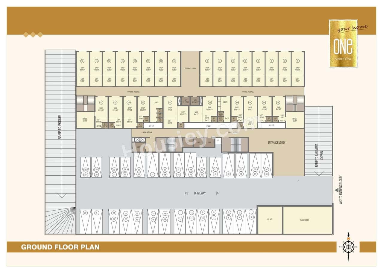 Amber One Floor plan 6