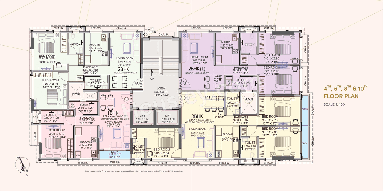 Ampple One Floor plan 1