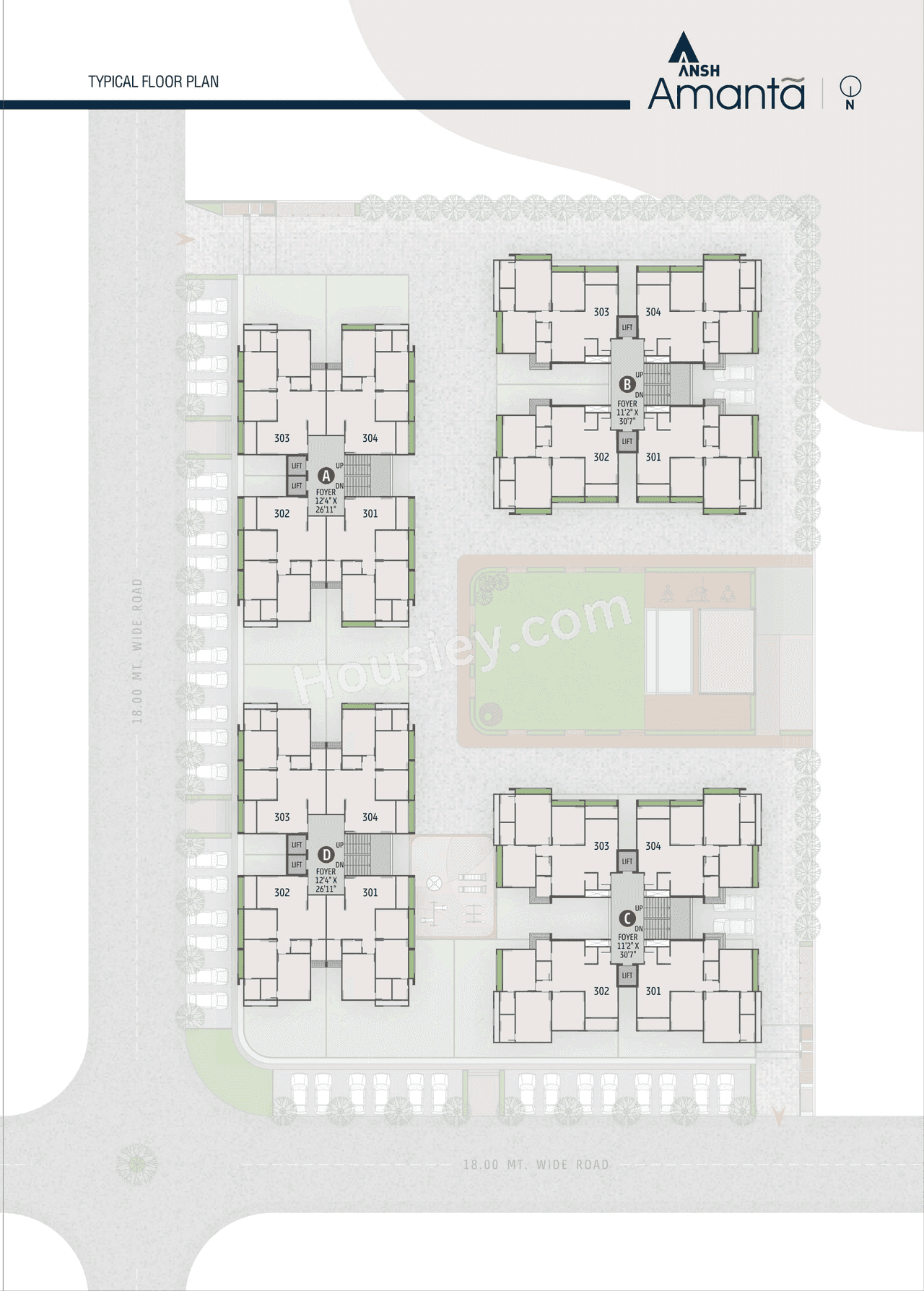 Ansh Amanta Floor plan 2