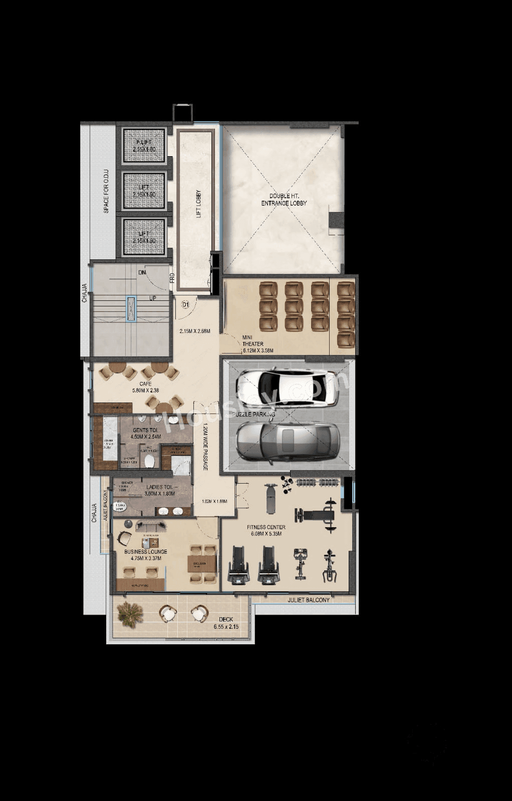 Ariha One08 Floor plan 1