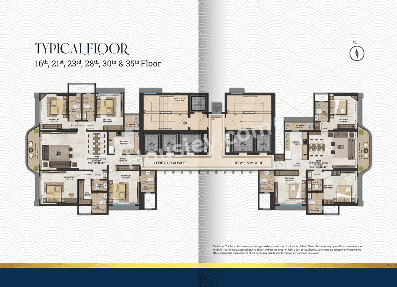 Ariha Skyes Floor plan 3