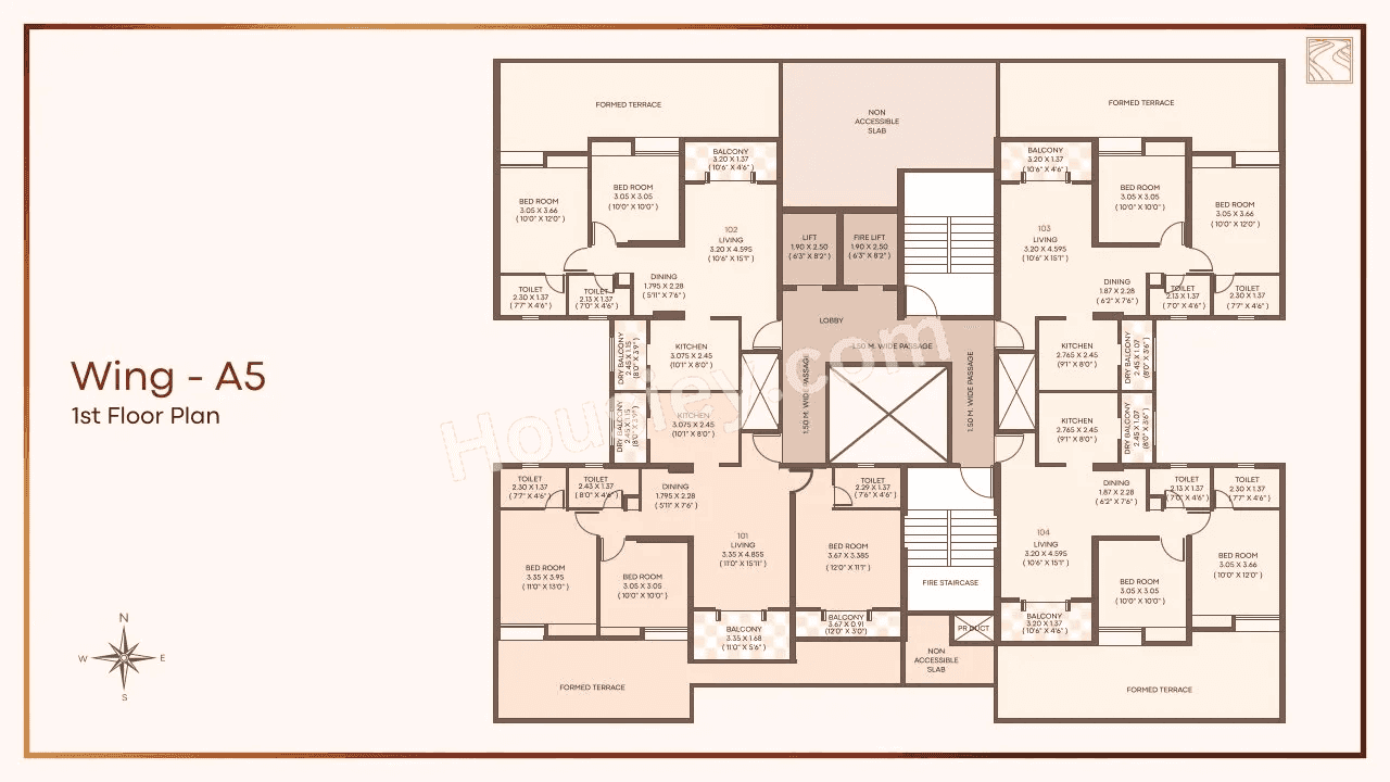 ARV Richvue Floor plan 1