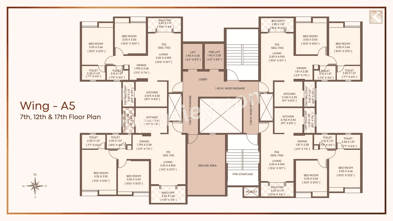 ARV Richvue Floor plan 3