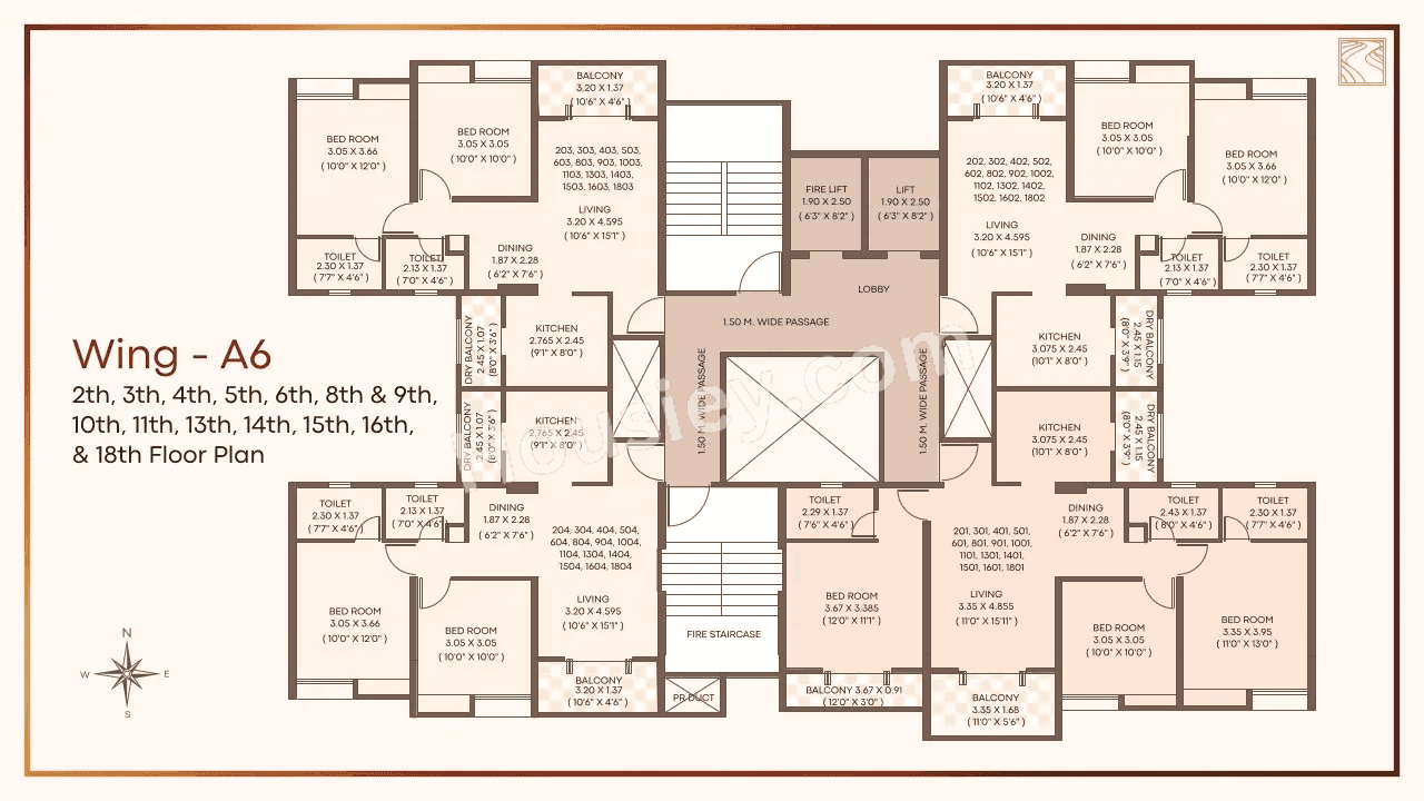 ARV Richvue Floor plan 5