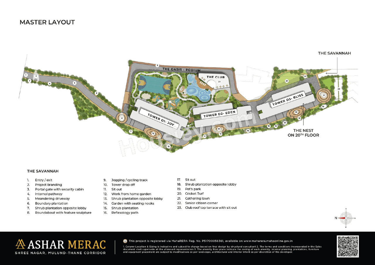 Ashar Merac Floor plan 2