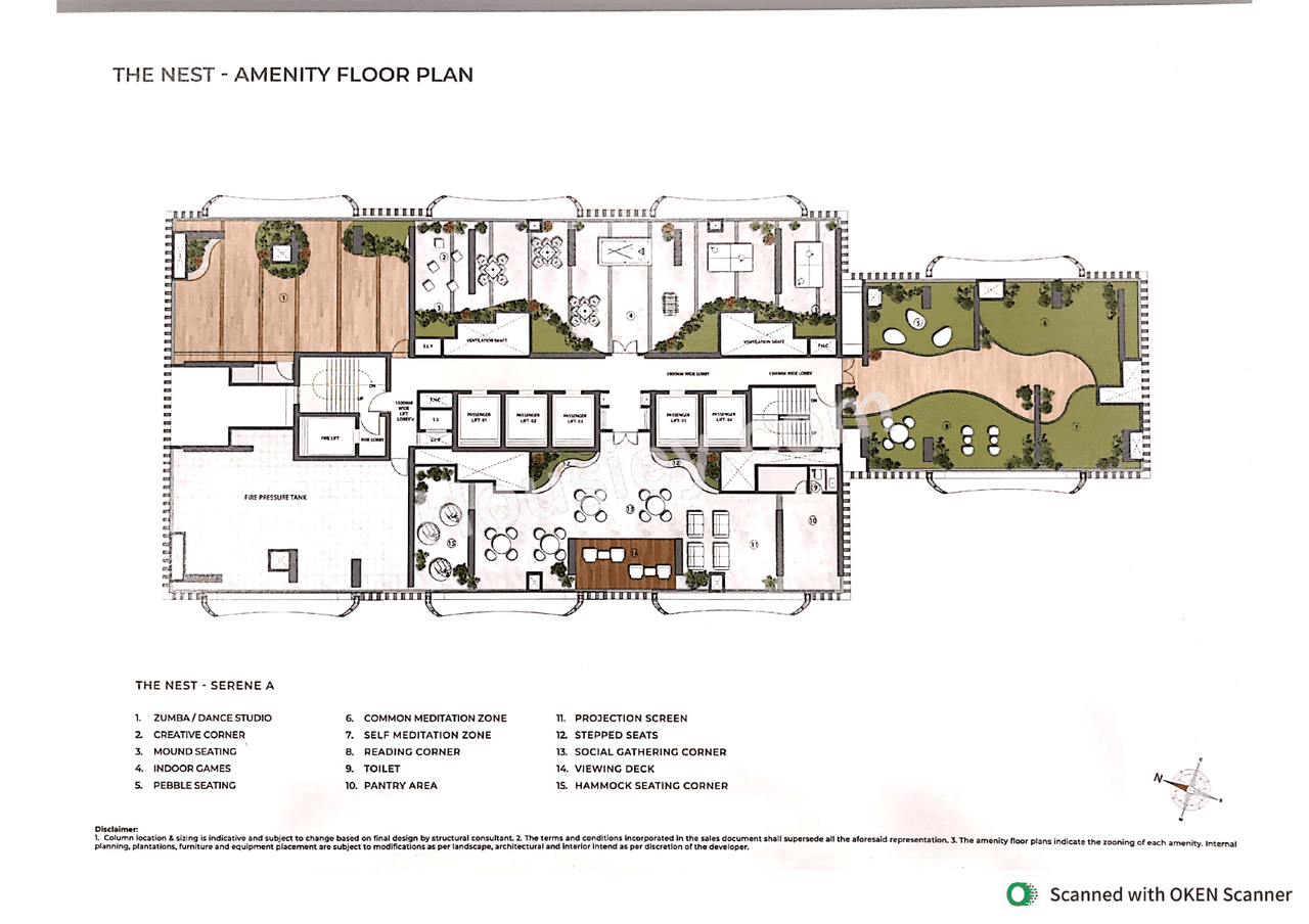 Ashar Merac Floor plan 1