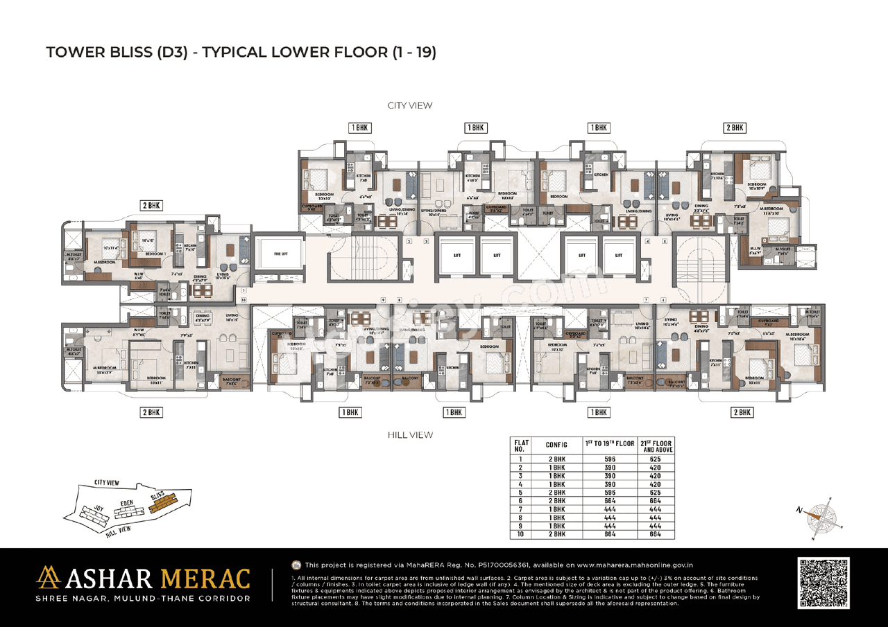 Ashar Merac Floor plan 3