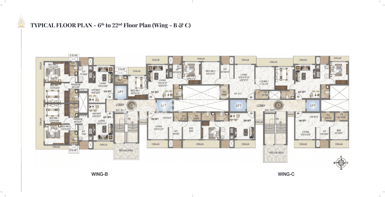 Asmi Legend Floor plan 1