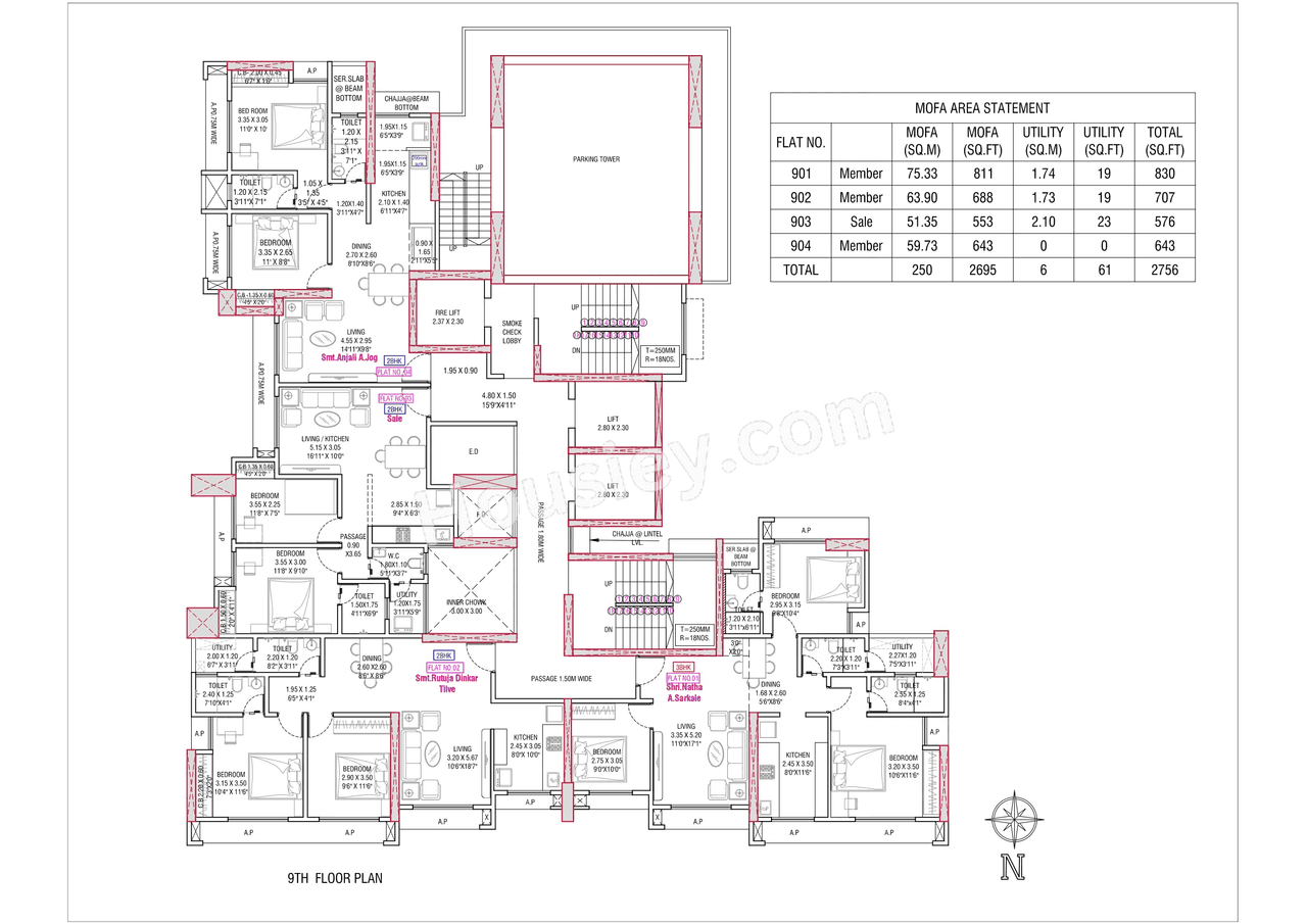 Bapat Navyug Floor plan 8