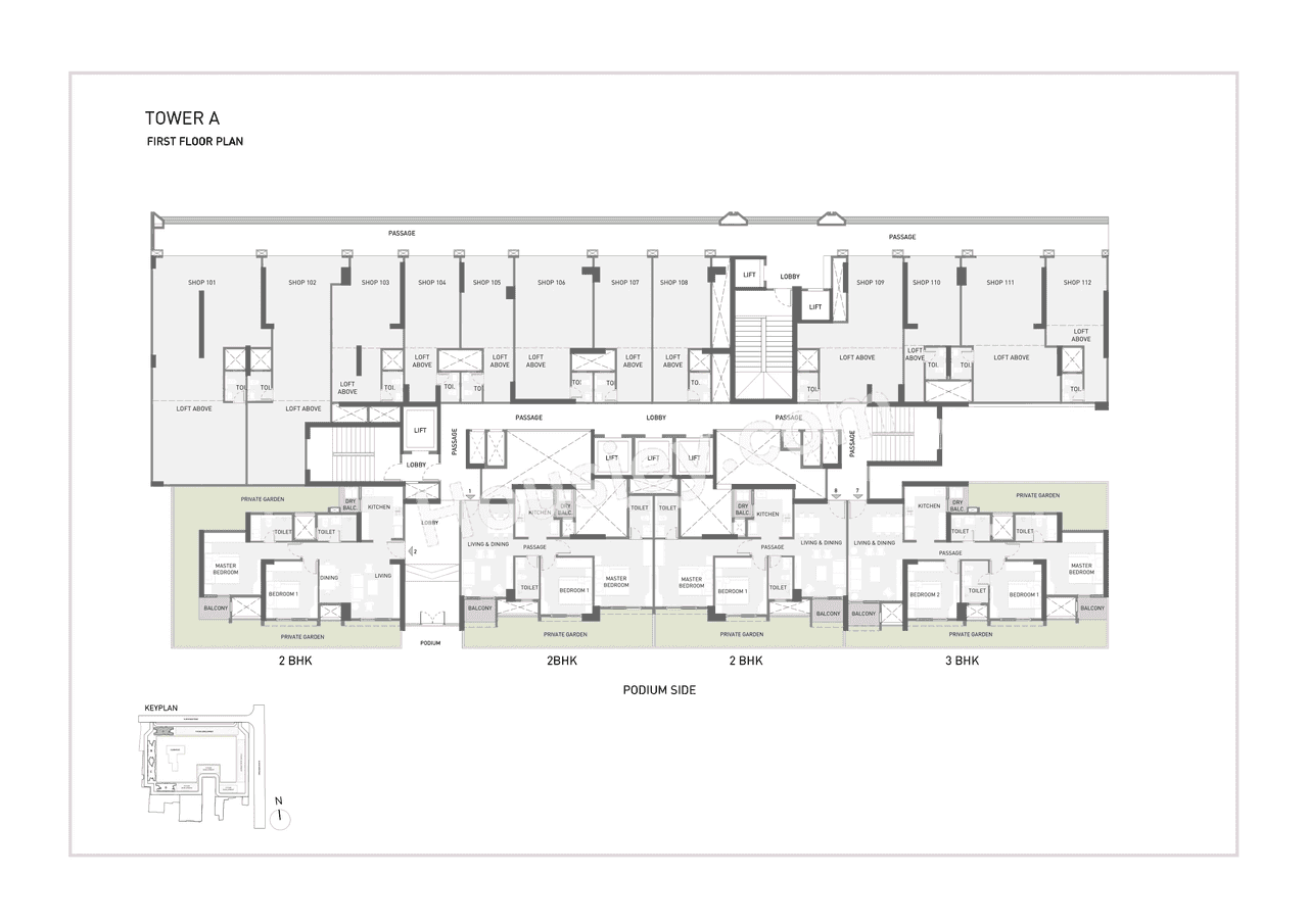 Birla Evam Floor plan 1